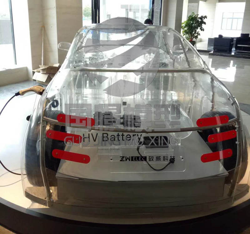 宝山透明车模型